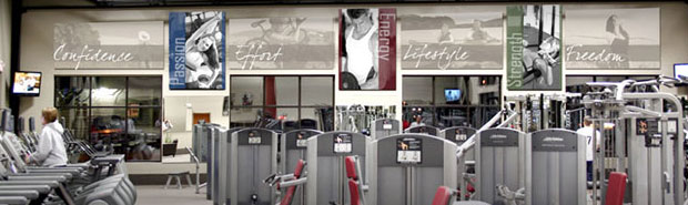 Custom Health Club Graphics